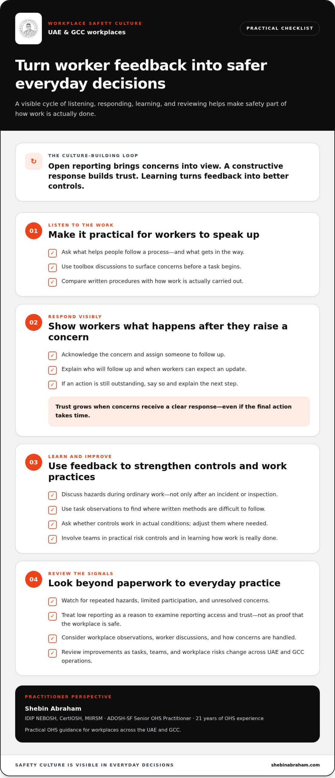 How to Improve Safety Culture in the Workplace: A Practical Guide